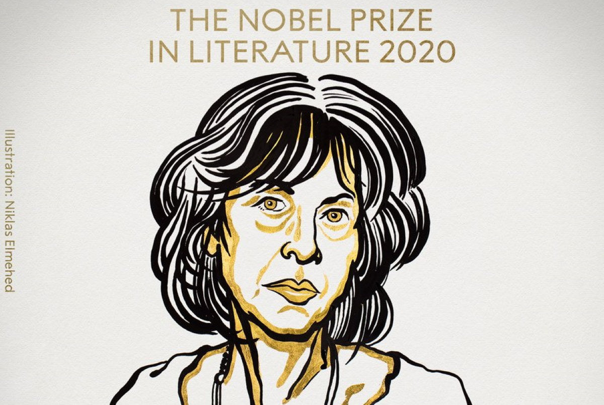 Who won the Nobel literature prize in 2020?