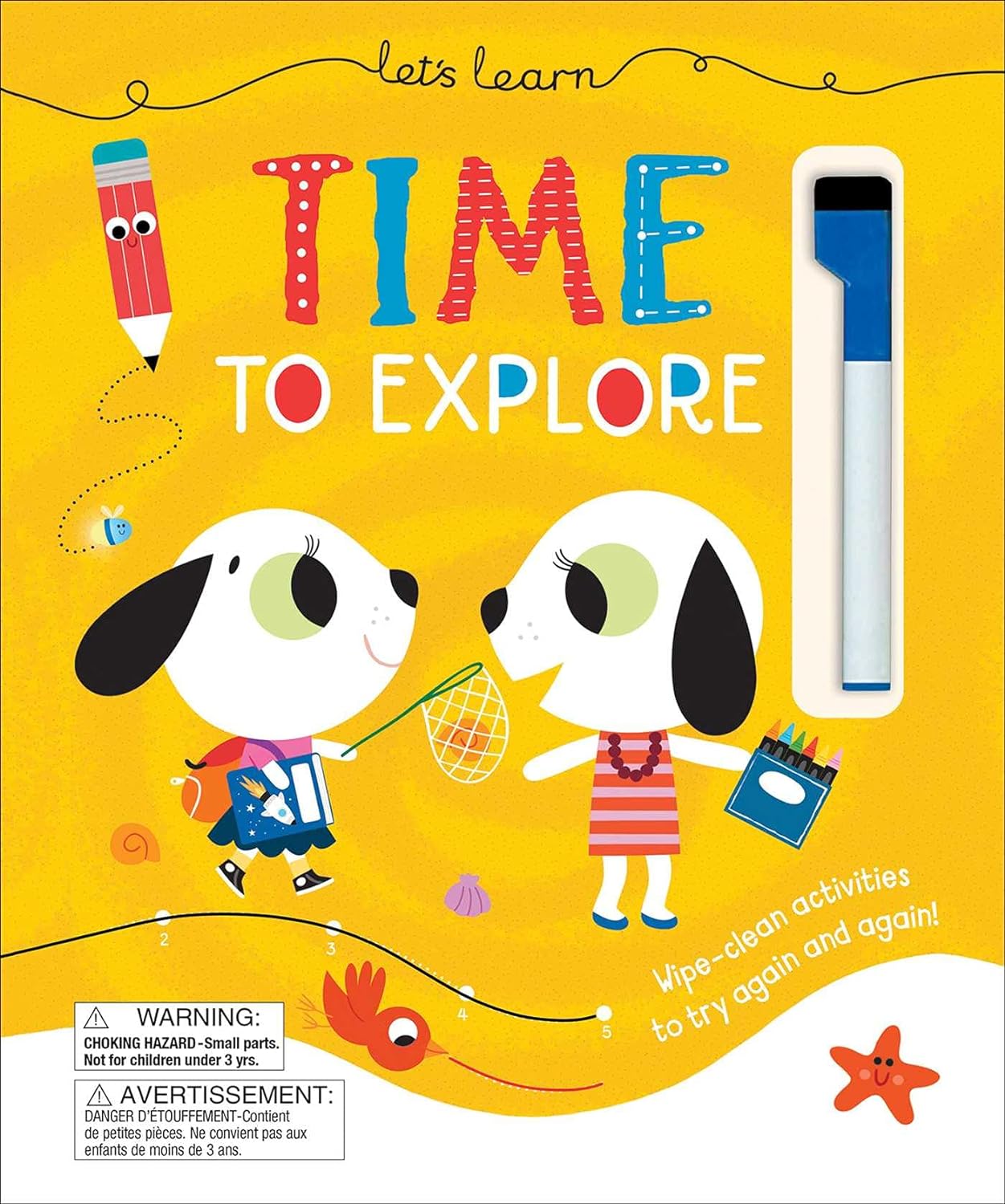 Let's Learn: Time to Explore, by Lauren Holowaty (Author)