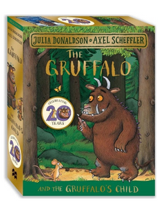 The Gruffalo and The Gruffalos Child - 2 Books Set, by Julia Donaldson & Axel Scheffler