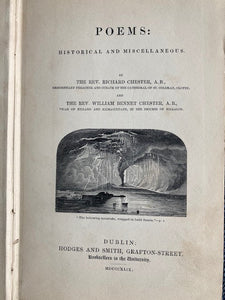 Poems: Historical and Miscellaneous, by Rev. Richard Chester, Rev. William Bennett