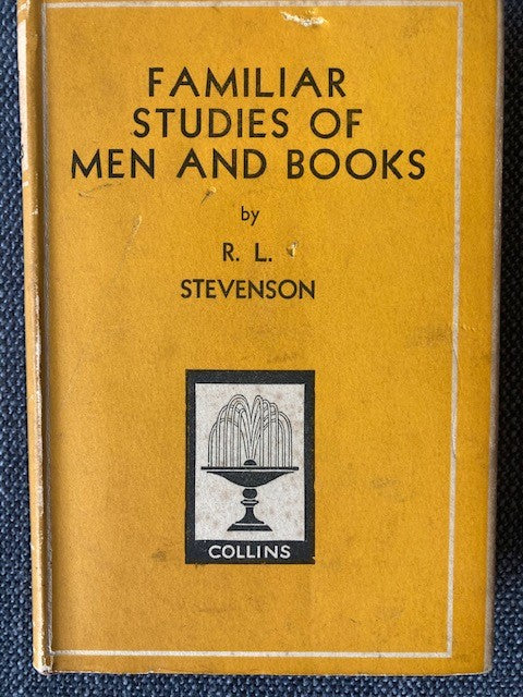 Familiar Studies Of Men And Books, by Robert Louis Stevenson