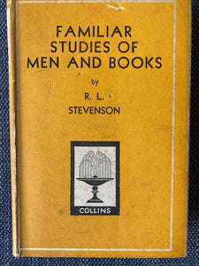 Familiar Studies Of Men And Books, by Robert Louis Stevenson