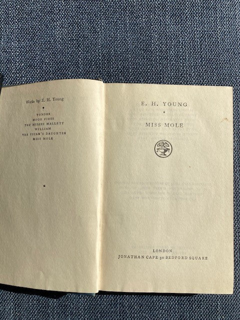 Miss Mole, by  E.H. Young