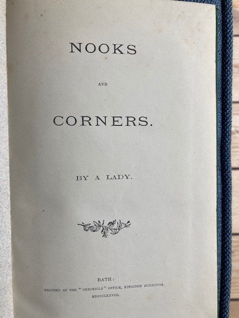 Nooks and Corners, By a Lady [F. Nesbitt]