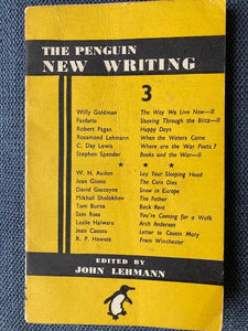 The Penguin New Writing 3, edited by John Lehmann