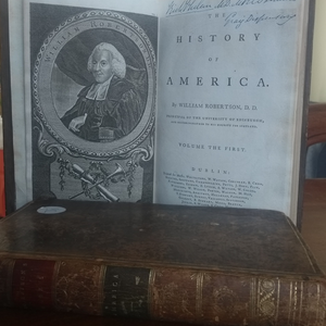 The History of America   by William ROBERTSON:  Vol 1 and Vol 2