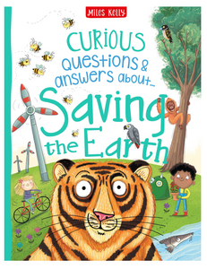 Curious Questions & Answers about Saving the Earth, by Camilla de la Bedoyere